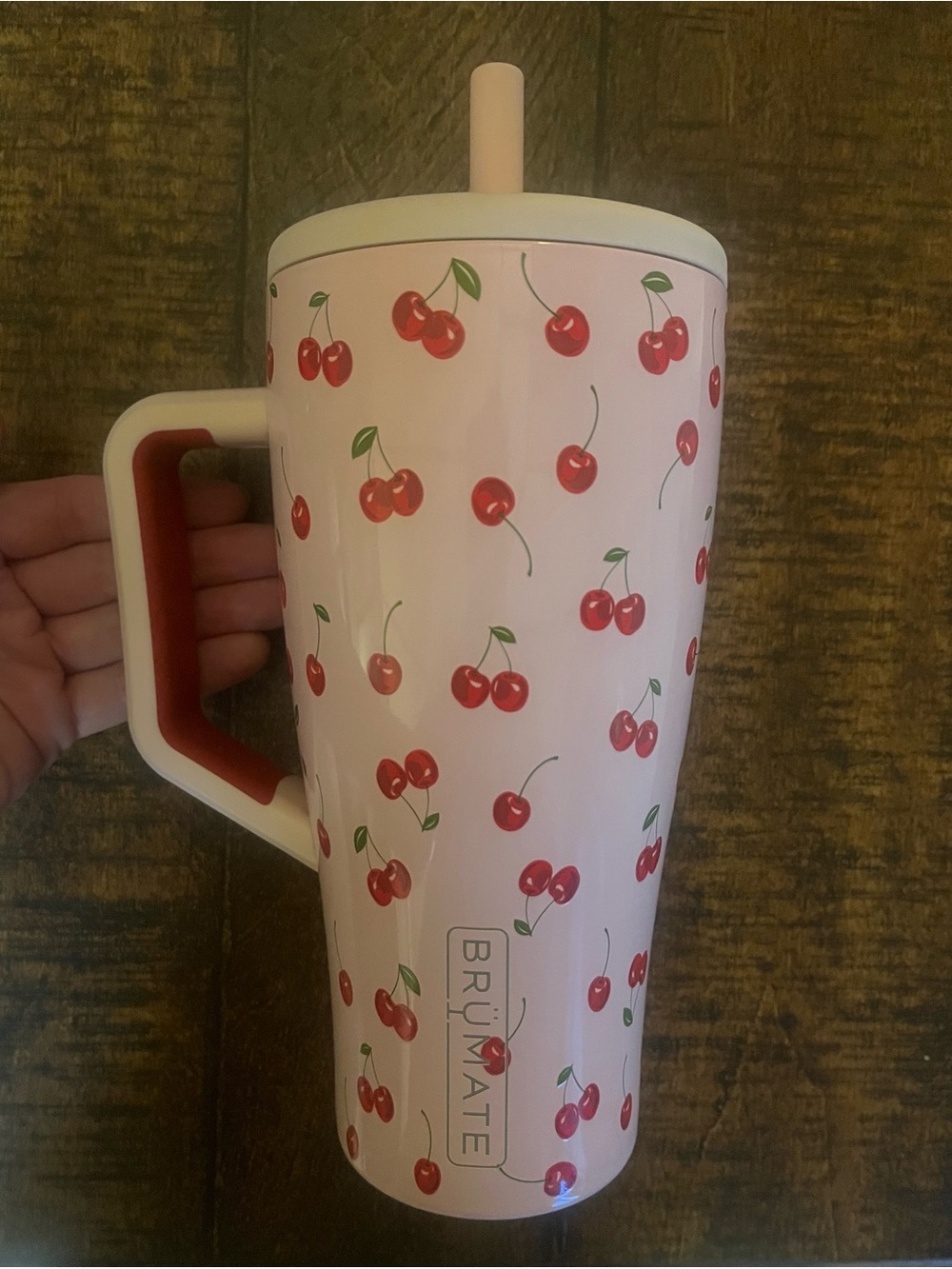 BRUMATE cherries cherry Krista Horton Tumbler Era 30 oz like new